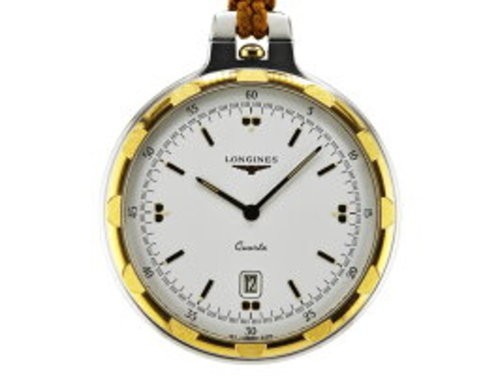 LONGINES Conquest Pocket Watch 80’s Authentic From Japan