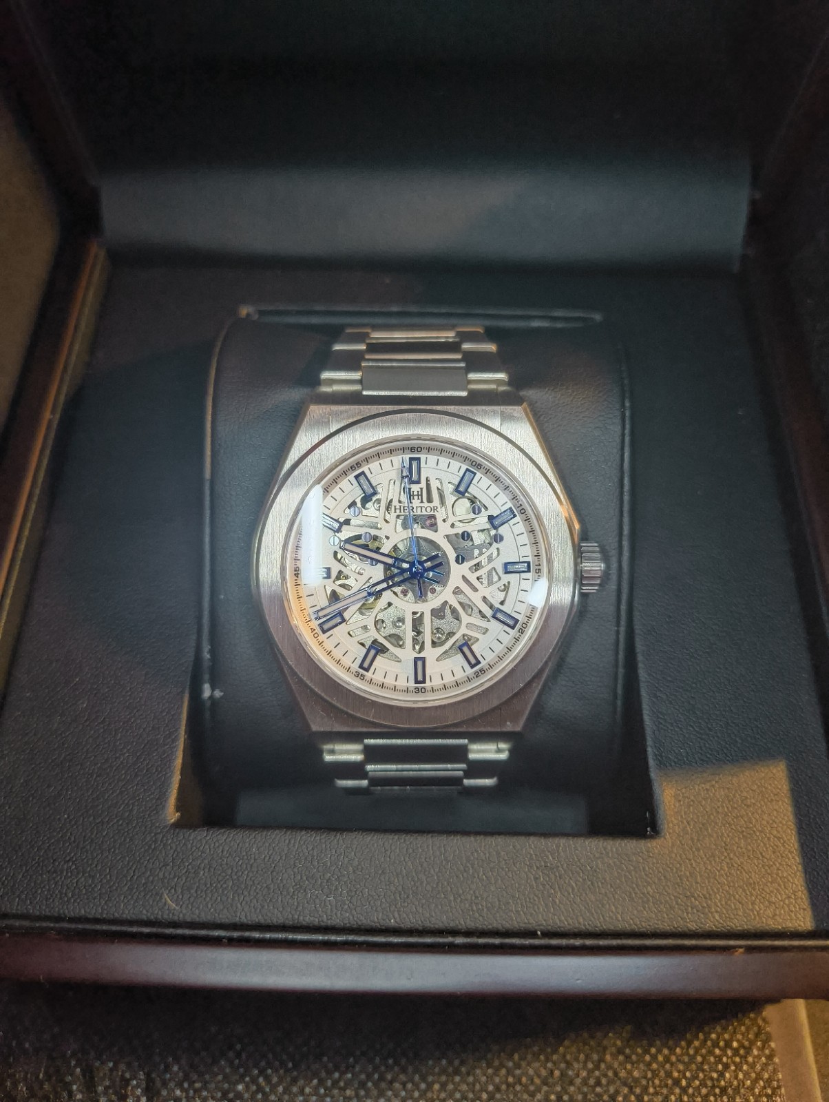 Heritor Automatic Atlas Bracelet Watch NH70A
