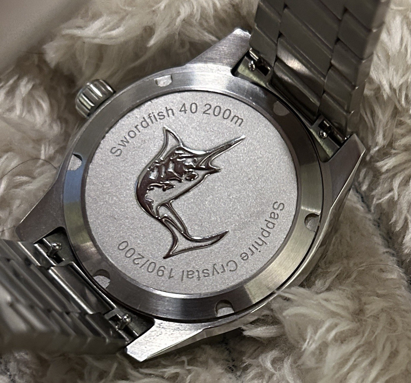 Zelos Swordfish 40 Automatic Diver Watch Ember Orange Dial 40mm