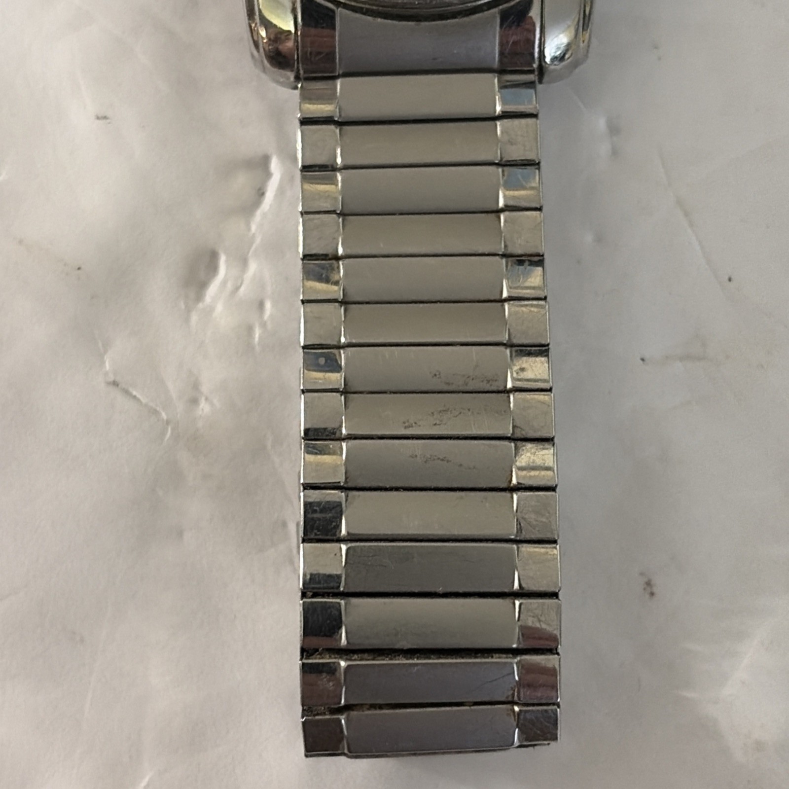 Timex Blue dial, date quartz Watch, SS Expansion Band 39mm “New Battery”