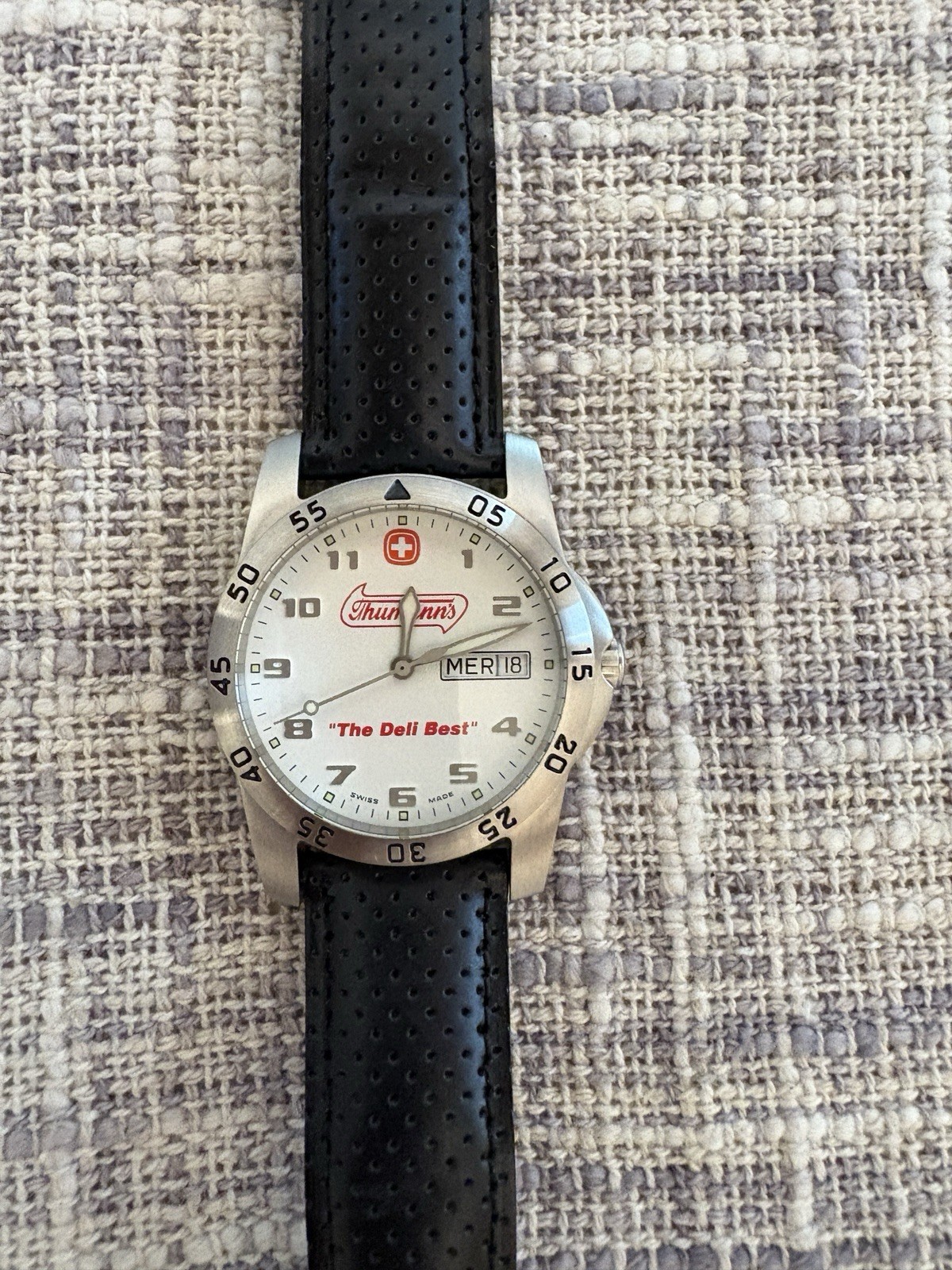 Wenger Vintage Watch Reference 7255X Swiss Made Needs Battery Read Description