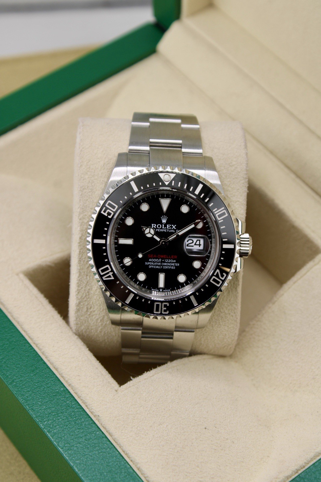 Rolex Sea-Dweller “Red Liner” 126600 Box & Papers