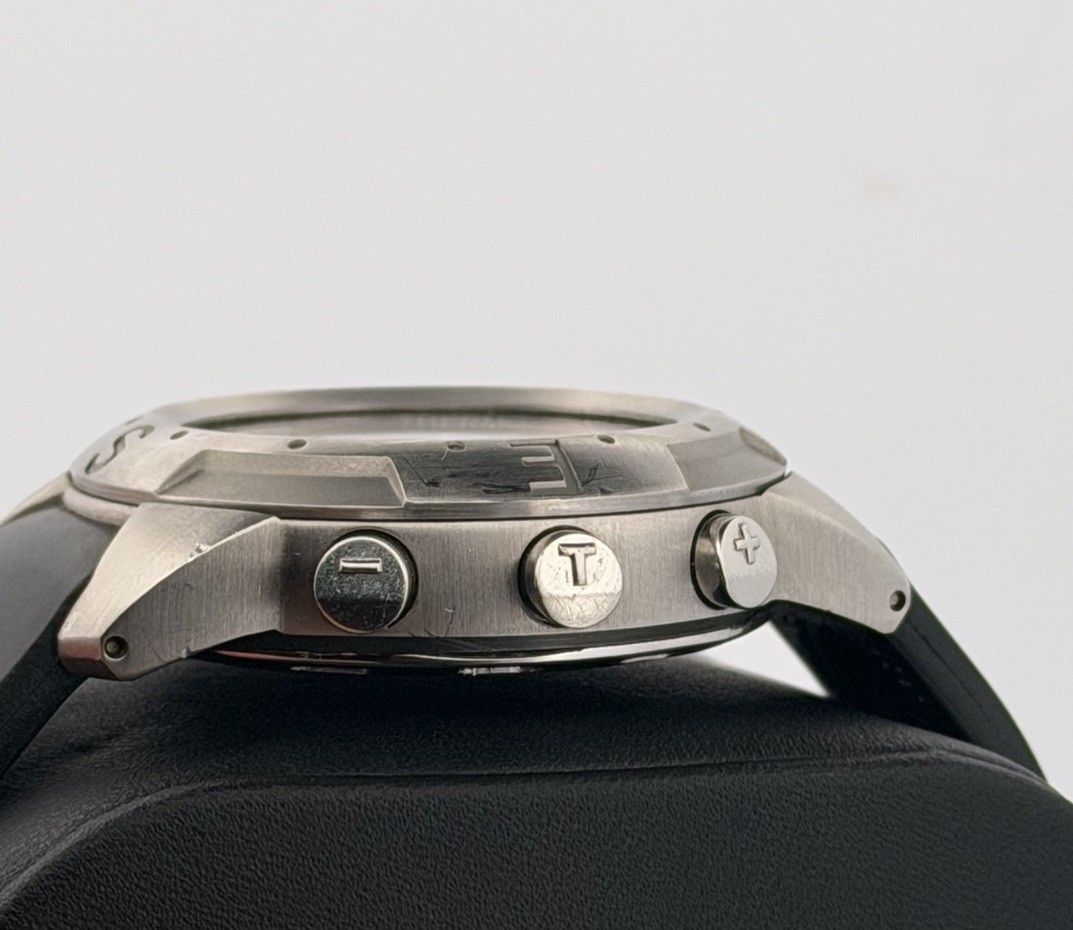 Tissot T-Touch Titanium Multifunction Watch Altimeter Compass Chronograph Swiss