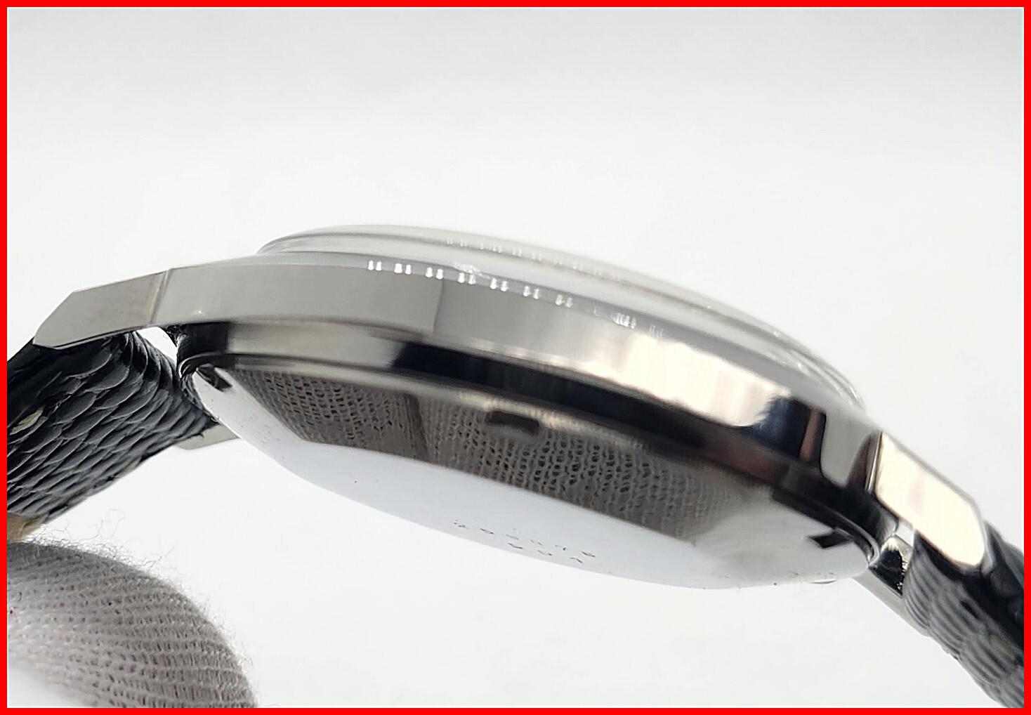 Rare Sigma-Valmon Geneve Automatic ETA 2452 Date 34mm Steel Men’s Watch Serviced