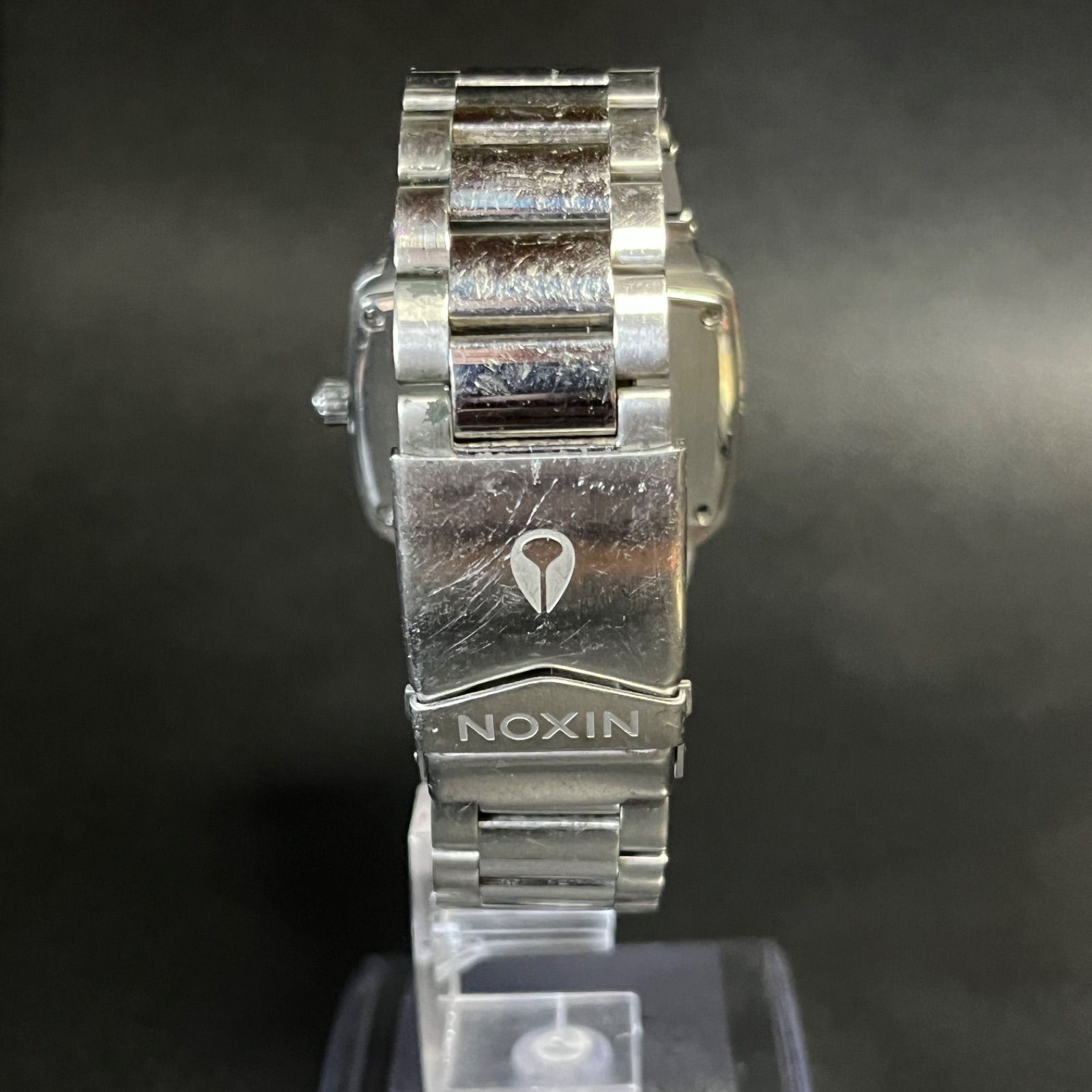 Working Condition NIXON THE PLAYER Quartz Watch Natural Diamond NIXON Working Co