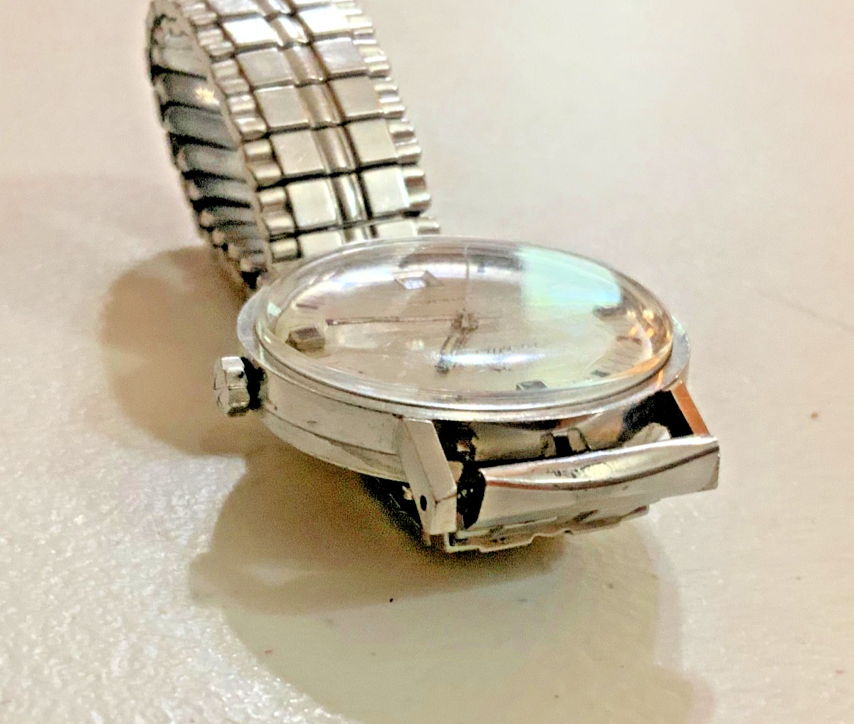 Vintage Hamilton 64049-3 Automatic DATELINE Watch UFO Men’s Classic watch 64A