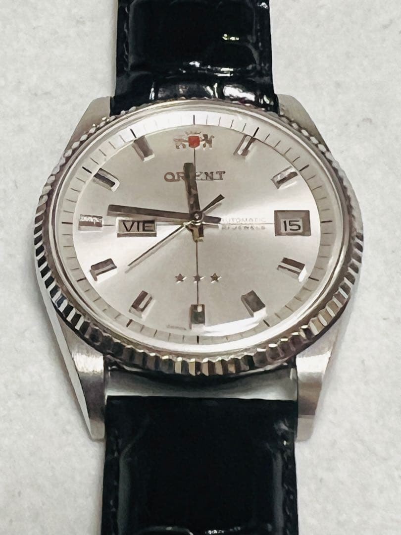 Orient Wristwatch Day-Date Automatic Dress Watch 37mm wrist 20.5cm/8.1in Japan