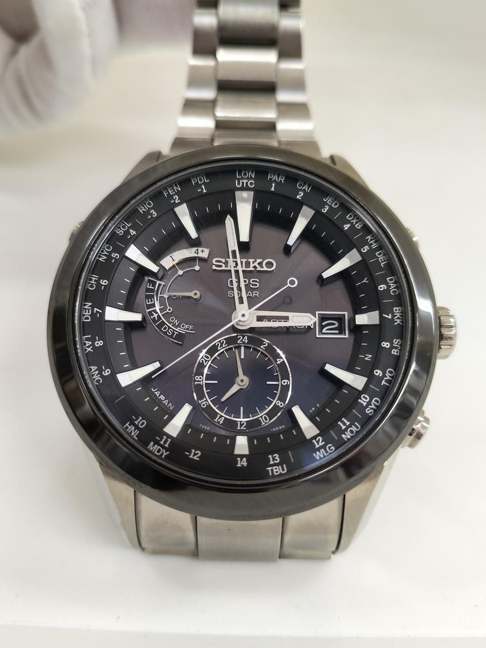 [A4N] Seiko Astron GPS Solar Titanium 7X52-0AA0 Chronograph JDM [t7s]