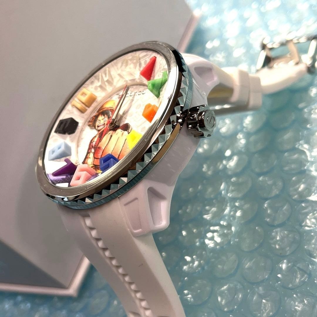Tendence x One Piece Luffy Collaboration Watch Silver Unisex Mint Dead battery