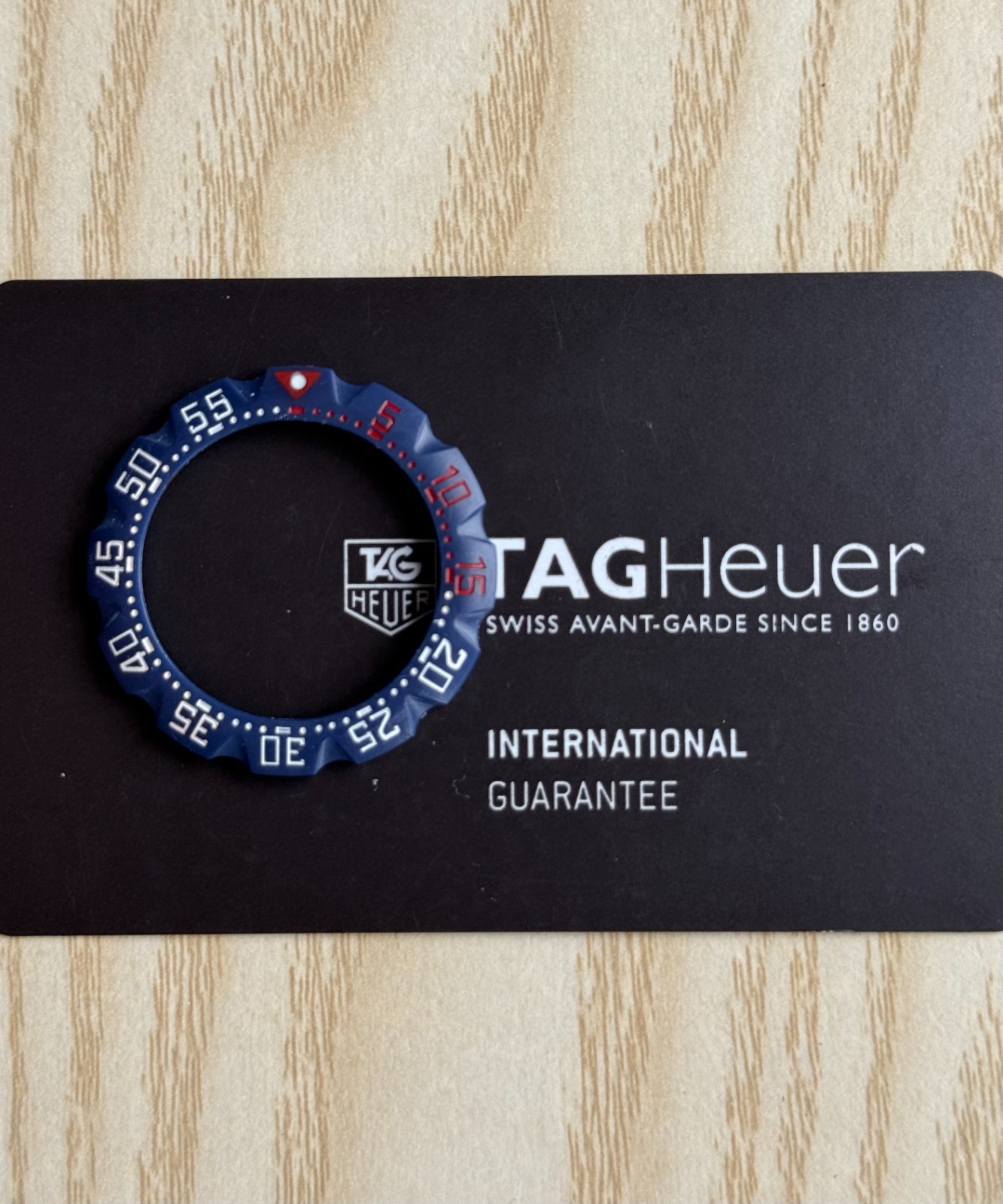 Bezel Tag Heuer Vintage 1980 ref Wa1210/Wa1219