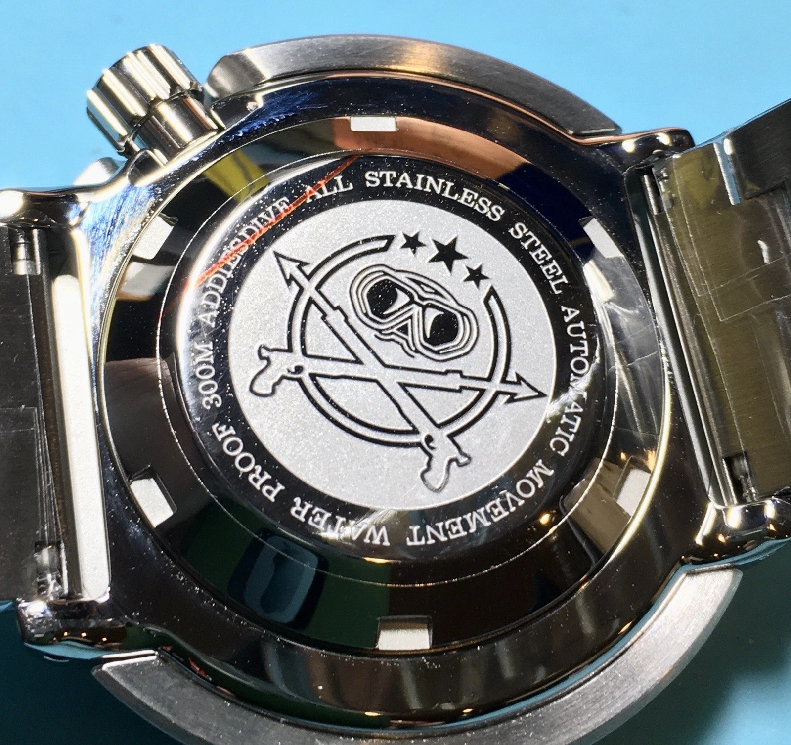 44MM ADDIESDIVE Tuna Automatic 8215 Men’s 300M Stainless NEW box/papers