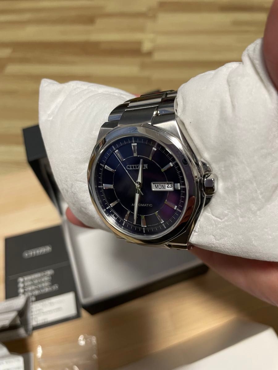 CITIZEN Collection Men’s Automatic Watch NP4080 50L Watch Blue Dial