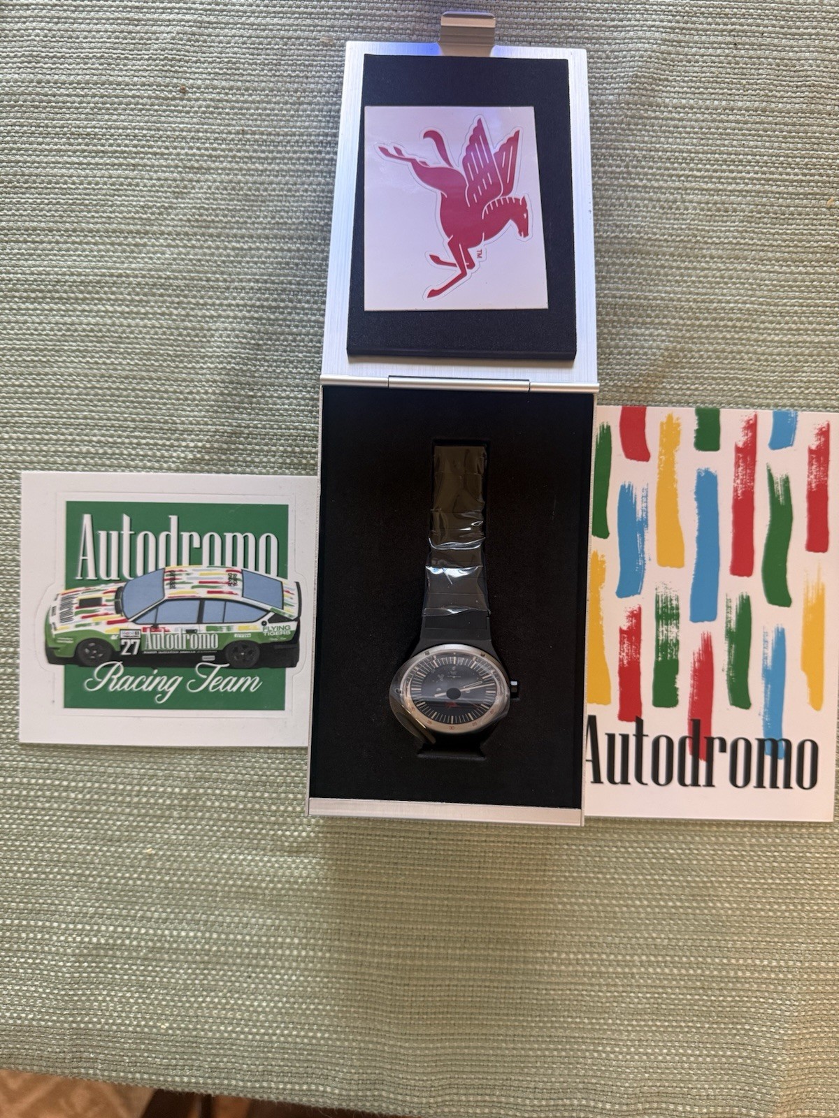 Mobil 1 x Autodromo Group B Pegasus Edition Watch Limited Edition 1 of 70