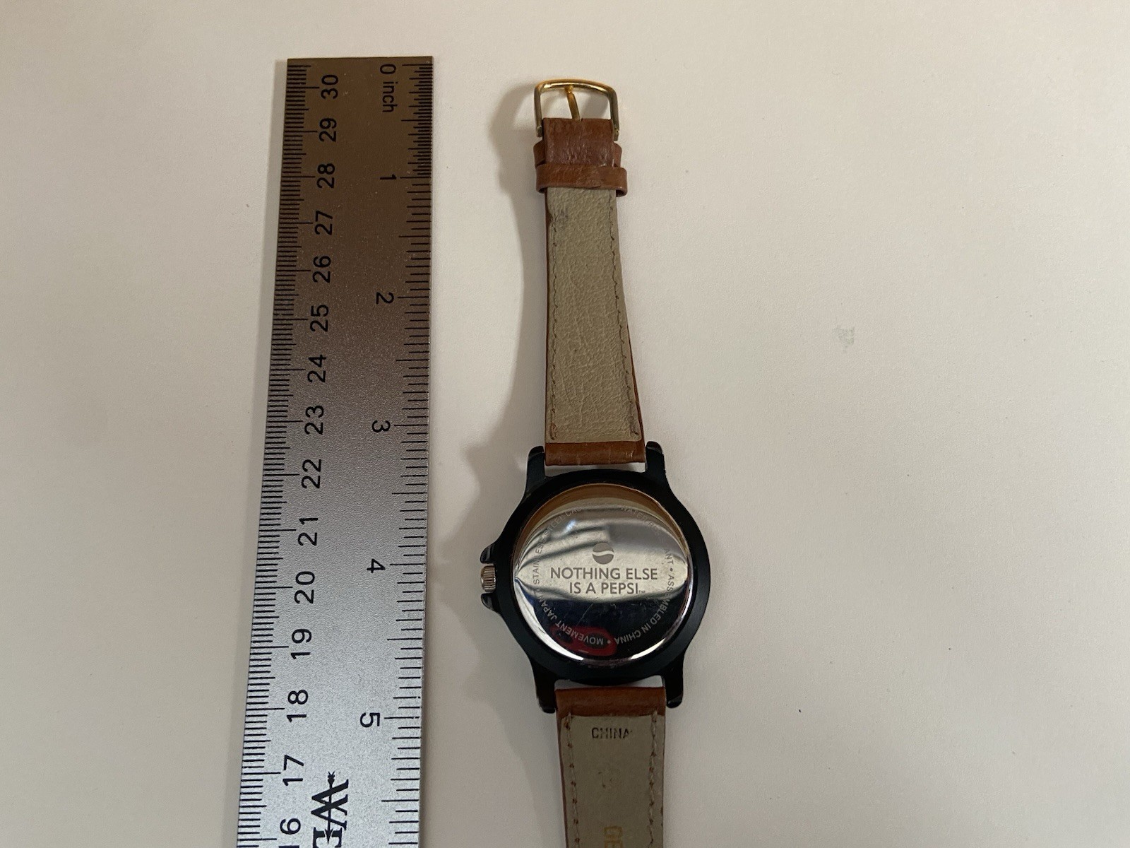 Nothing Else is a Pepsi Watch Works Great New Battery Leather Band Take A Look