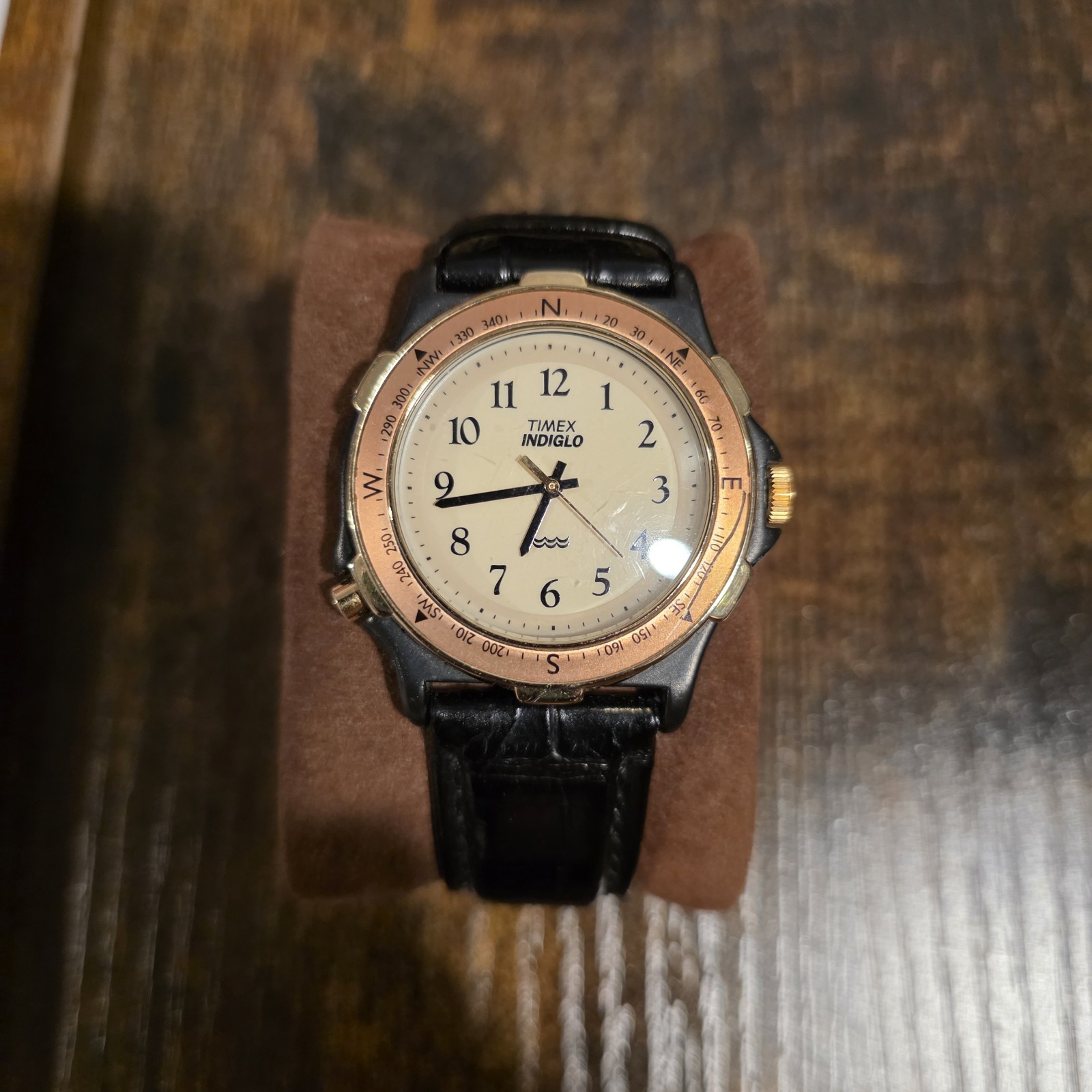 1994 Timex Indiglo Compass Bezel