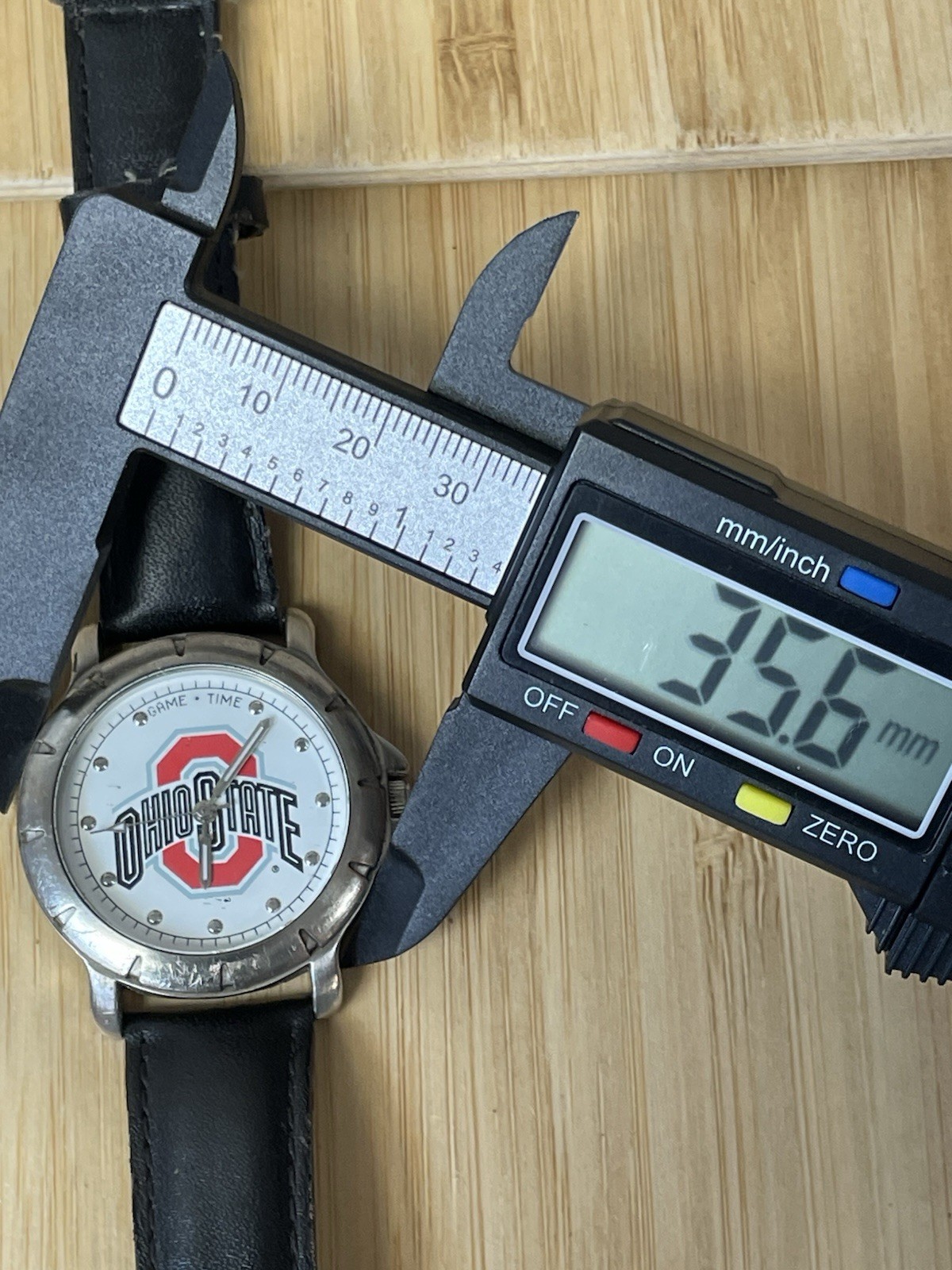Game Time Ohio State Quartz Analog Watch In Working Order