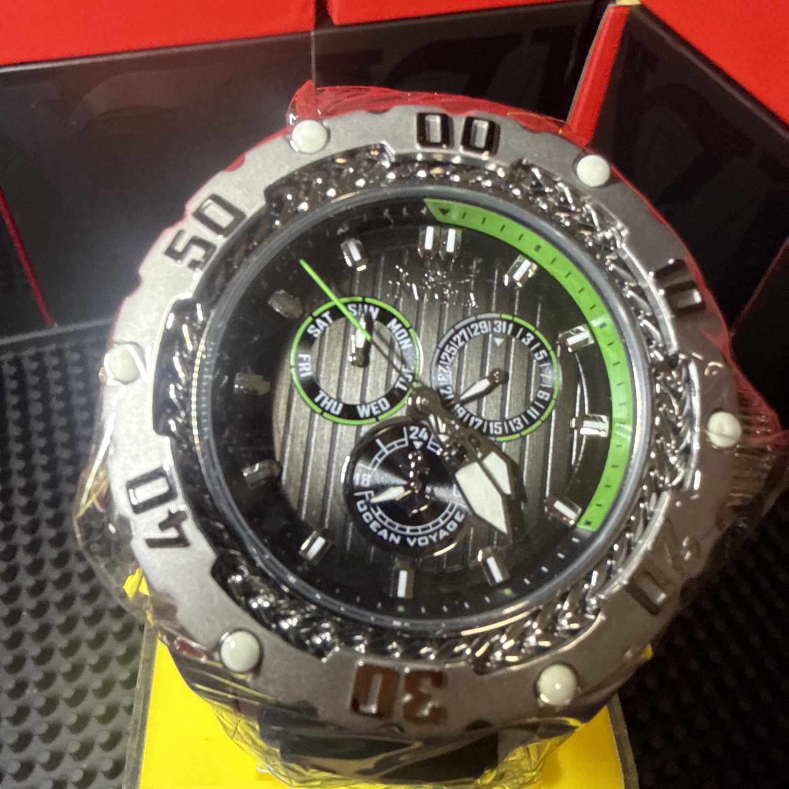 Invicta Explorer Orvantis Men’s Ocean Voyage 51mm Quartz Watch 48022