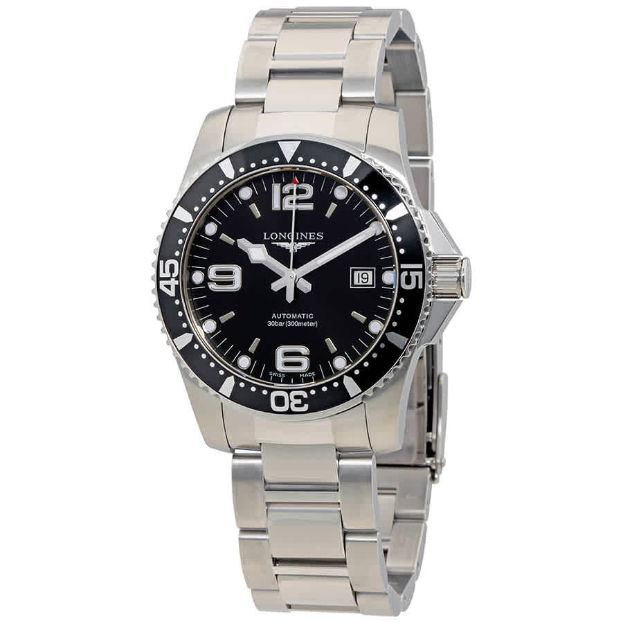 Longines HydroConquest 41mm Automatic Black Dial Men’s Watch L3.742.4.56.6