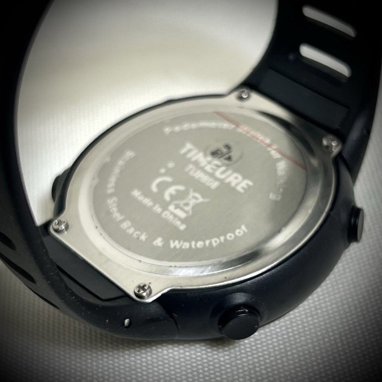 TIMEURE TUP808 Digital Pedometer Watch – Step Counter, No App Needed, Waterproof