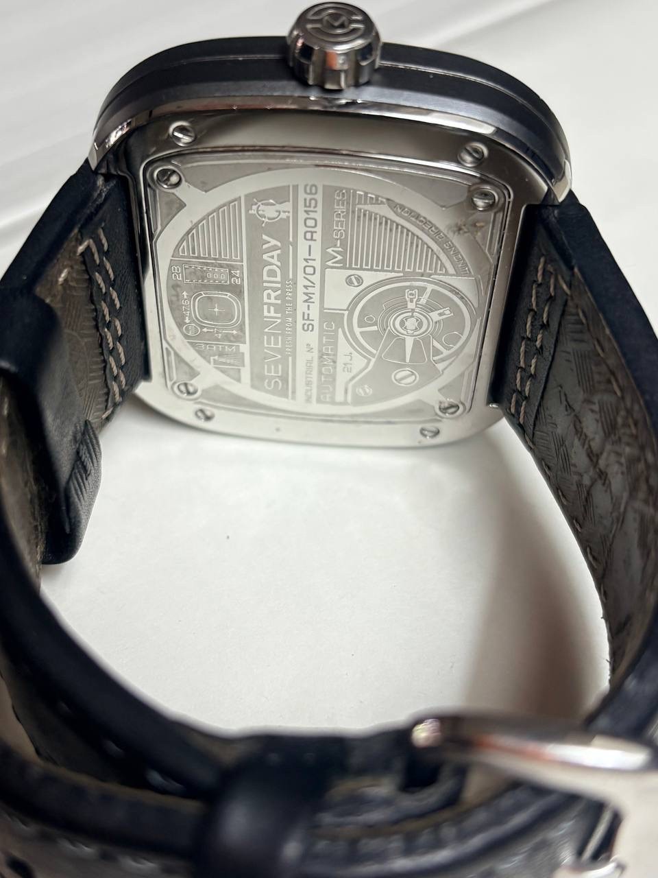 SEVENFRIDAY M-Series M1/01 Automatic Men’s Watch Stainless Steel (For repair)