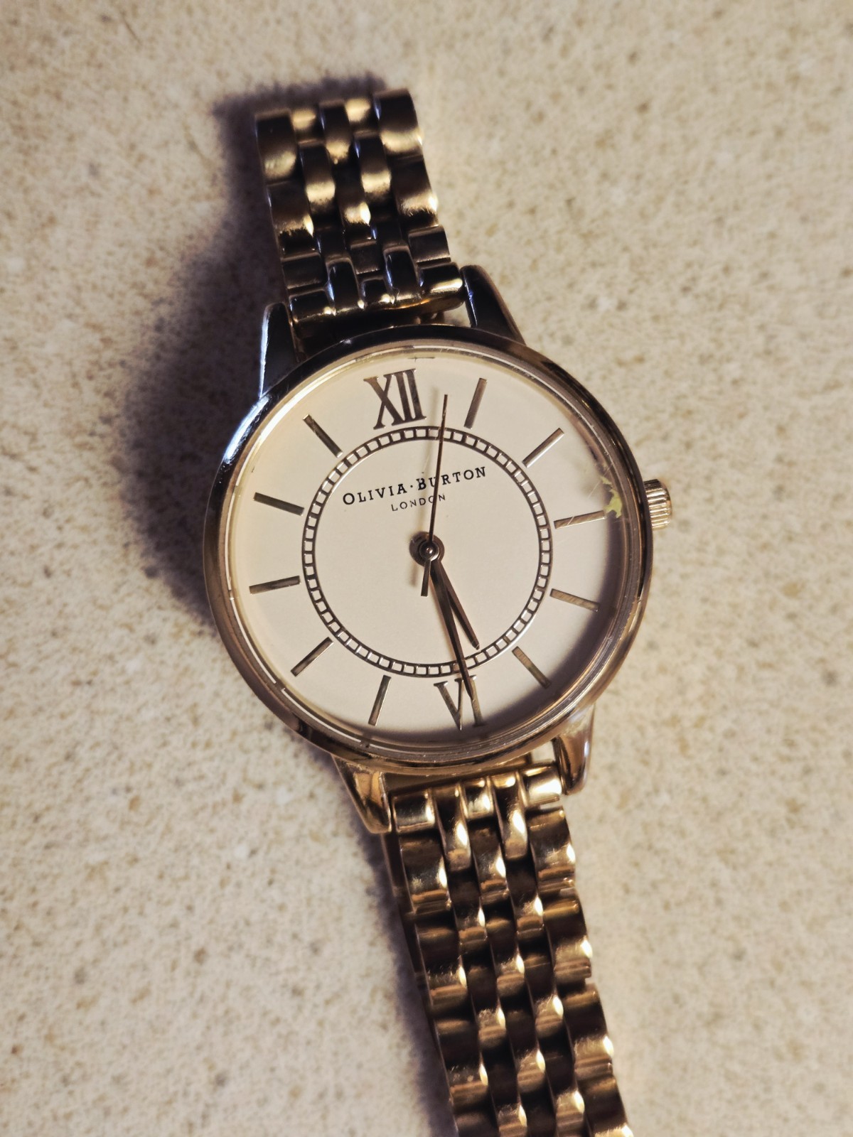 Olivia Burton Wonderland Women’s Watch With Gold And Silver Band