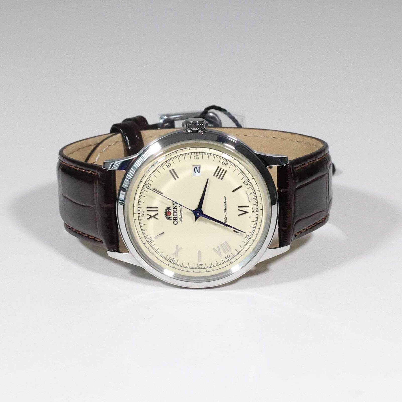 Orient Bambino 2nd Generation Automatic Men’s Leather Strap Watch FAC00009N0