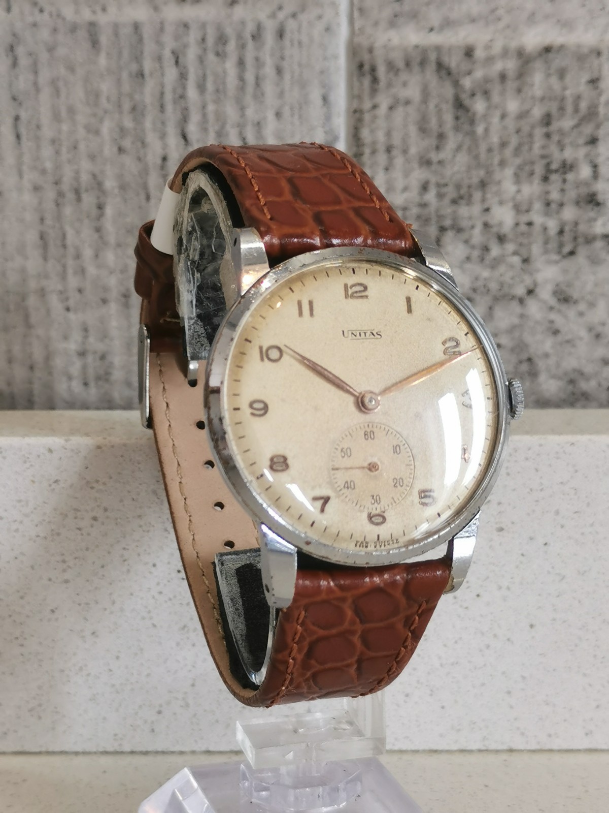 UNITAS Oversize Vintage Watch Classic Cal. 204 (ULTRA RARE) SERVICED