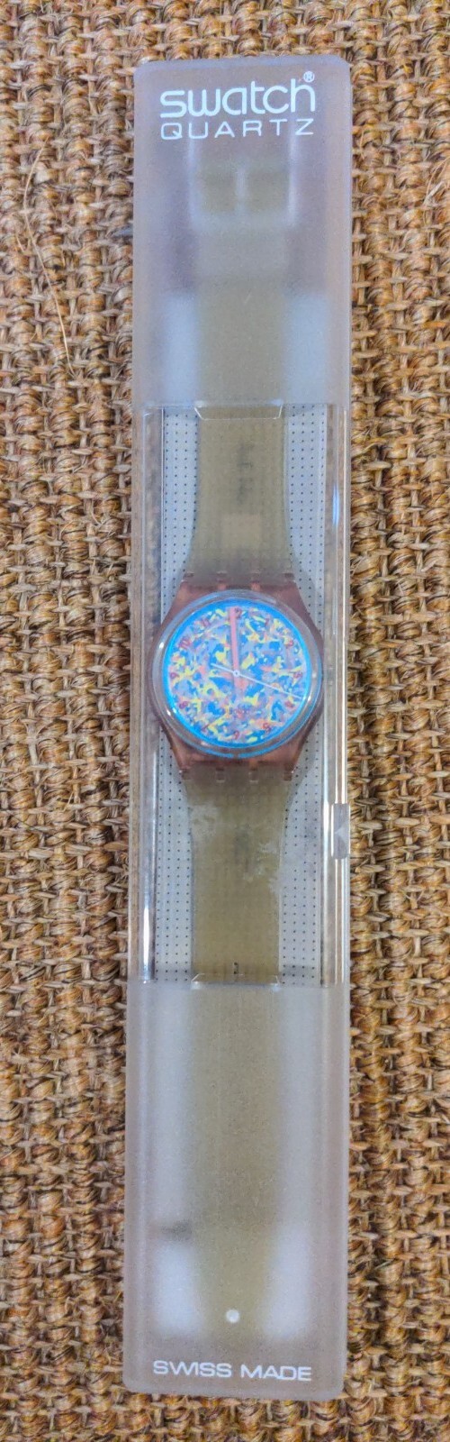 SWATCH “ABSTRACT PAINTING” NEW 1988