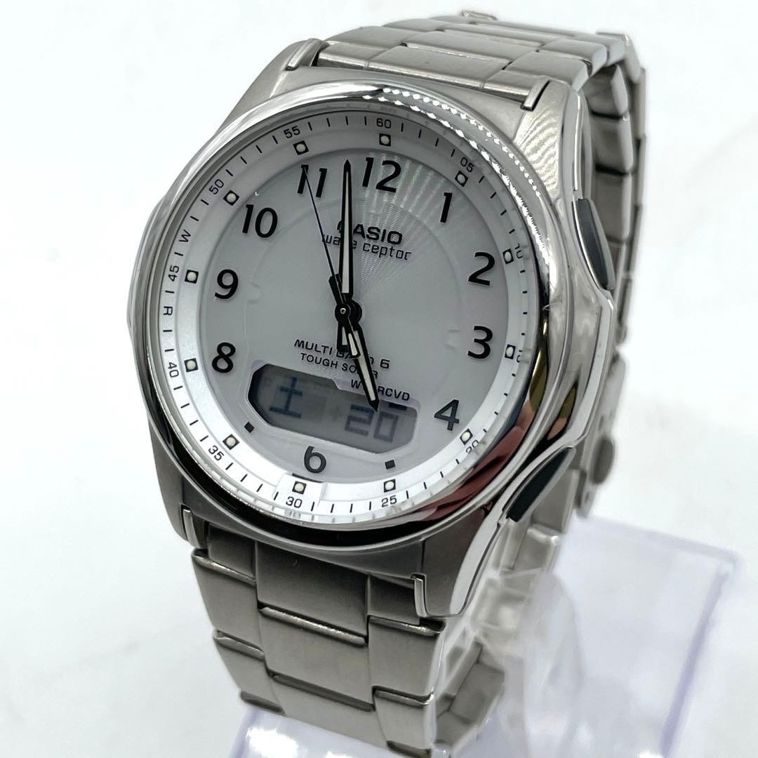 Casio Wave Ceptor Analog-Digital Radio Watch