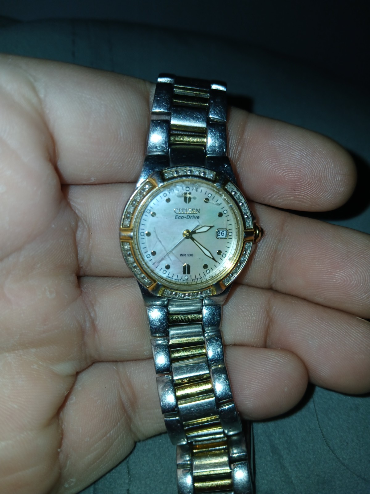 Citizen EW0894-57D Riva White Mother of Pearl Women’s Watch