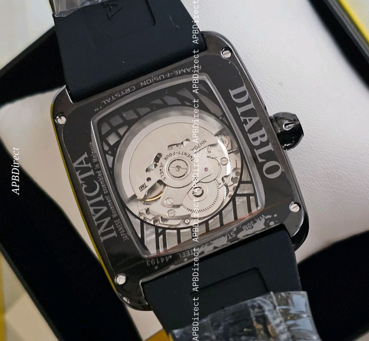 Invicta – DIABLO – Automatic – Skeleton – Anatomic – Flame-Fusion – mens Watch