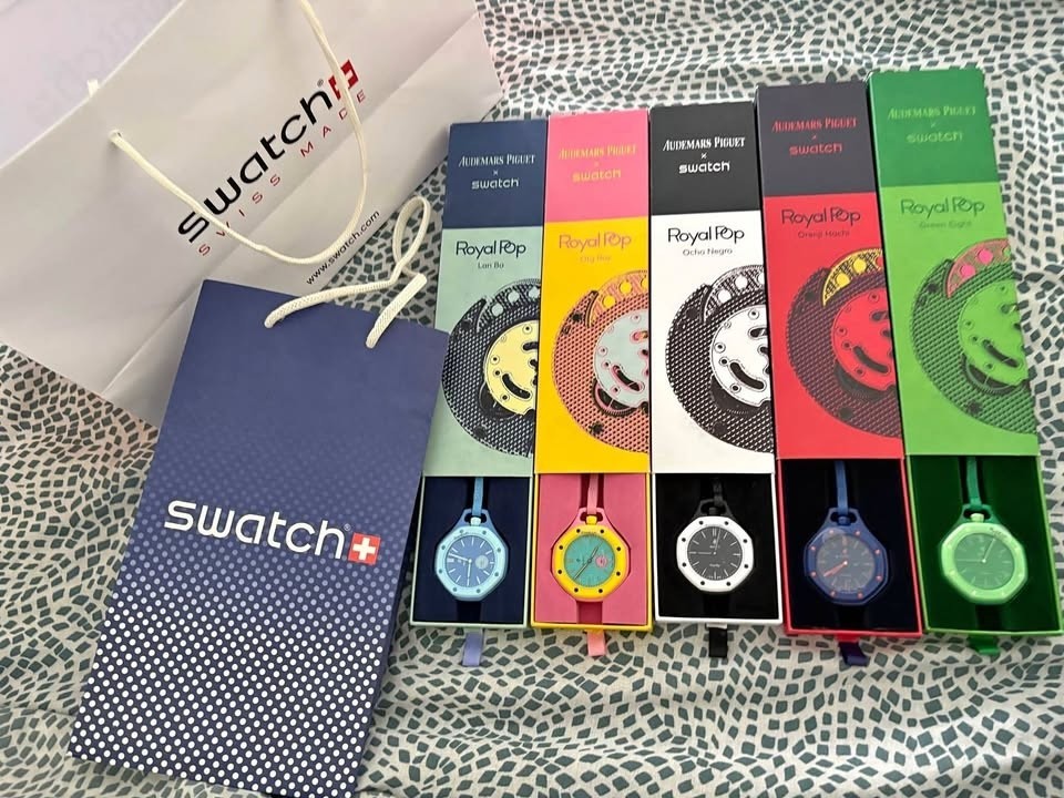 Swatch x AP Royal Pop Watch – Choose Your Color – Presale