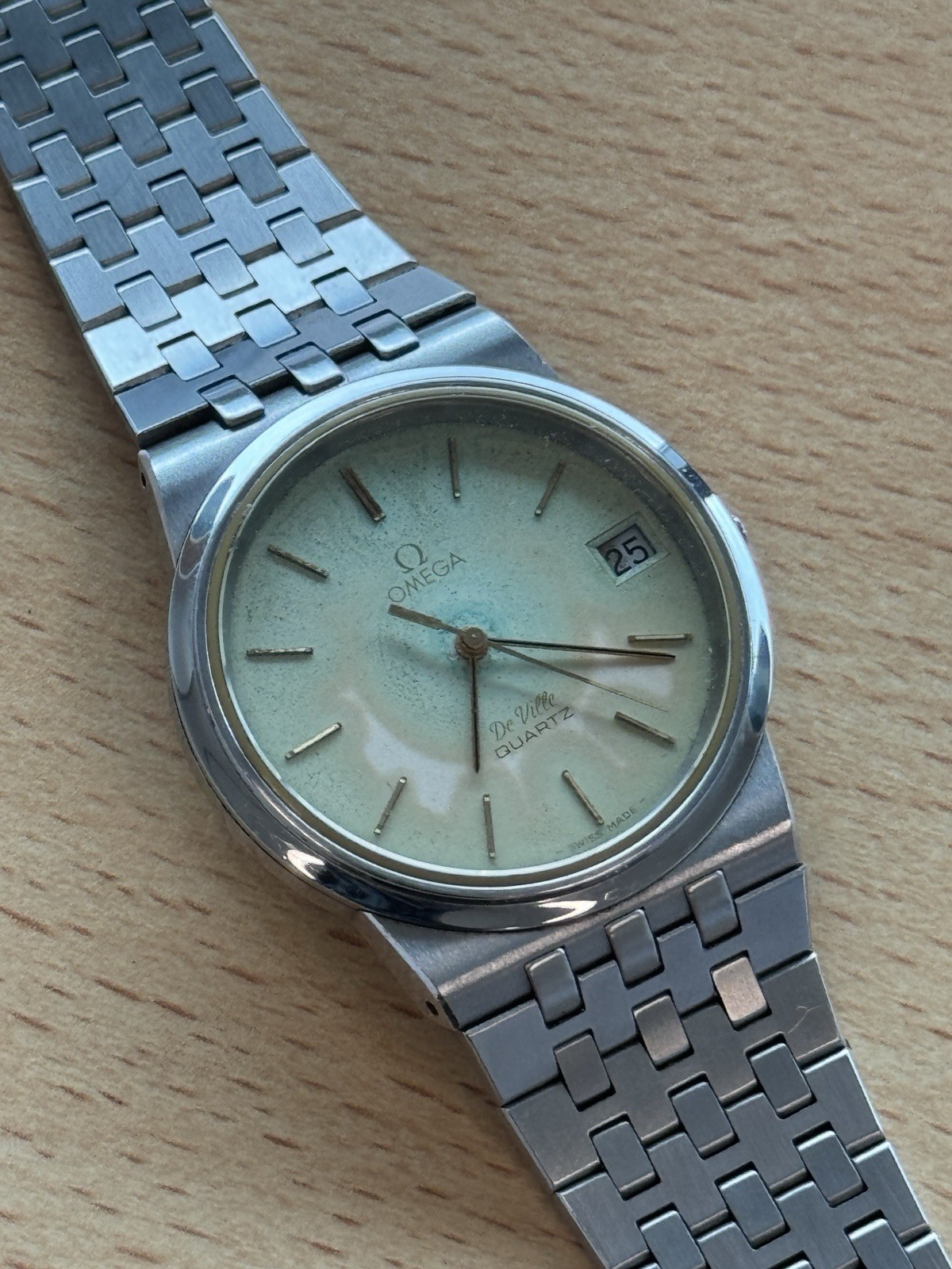 Omega 196.0159 Watch De Ville Mens Vintage ST 1335.319 For Parts Calibre 1332