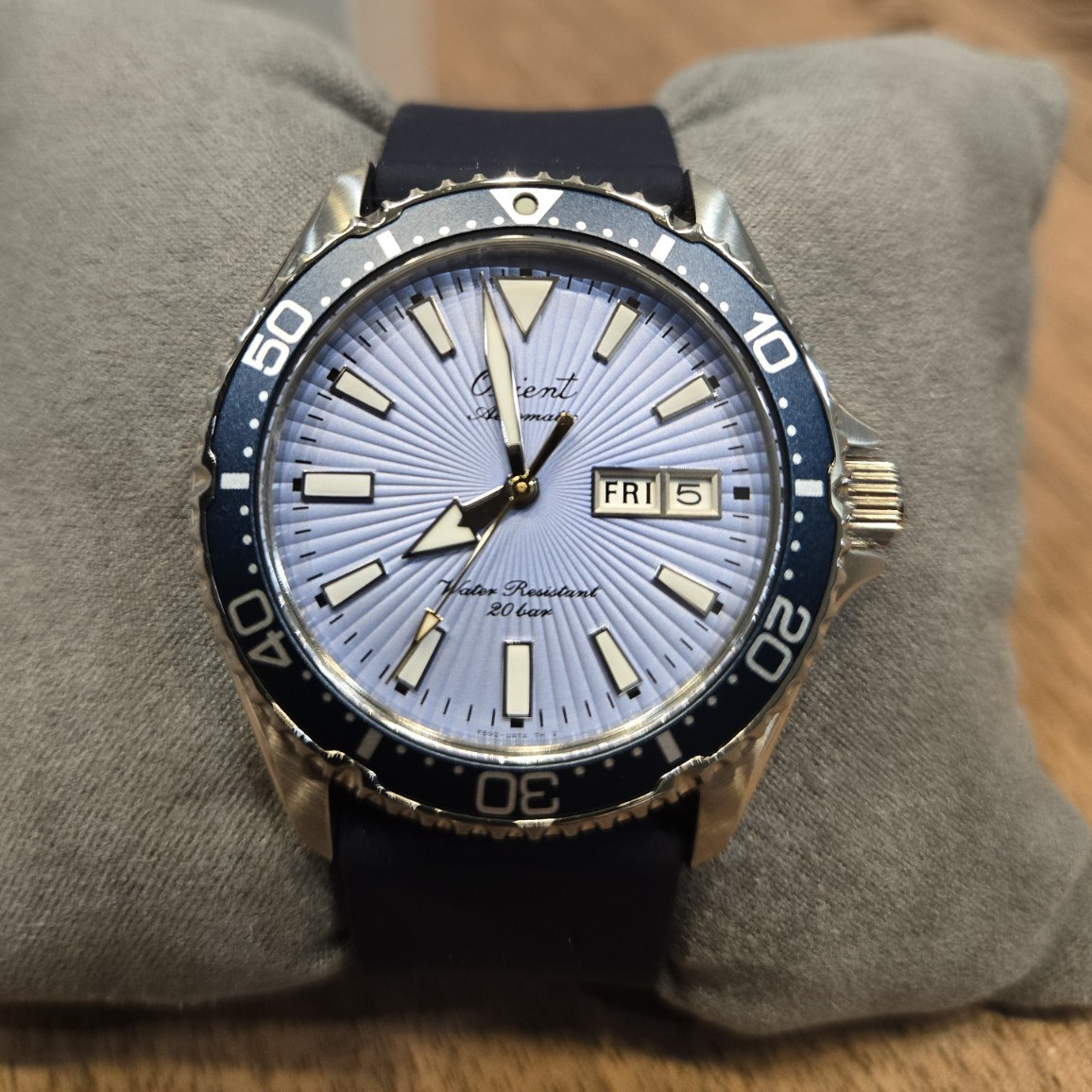 Orient Diver 1964 75th Anniversary Auto 41mm Blue Dial 200m Day/Date