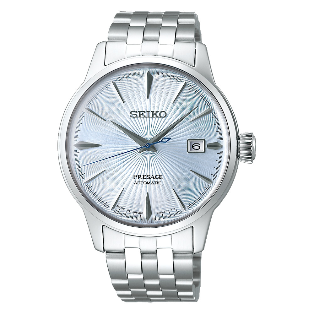 Seiko Presage Cocktail Automatic Stainless Steel 40.5 MM Watch SRPE19J1