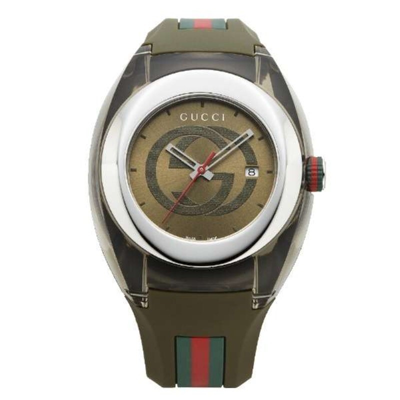 Gucci YA137106 Sync XXL Quartz Green Dial Men’s Watch New + Box & Paper’s