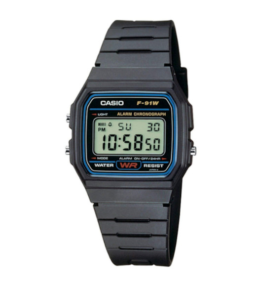 Casio F91W Classic Resin Strap Digital Waterproof Sport Watch – Black