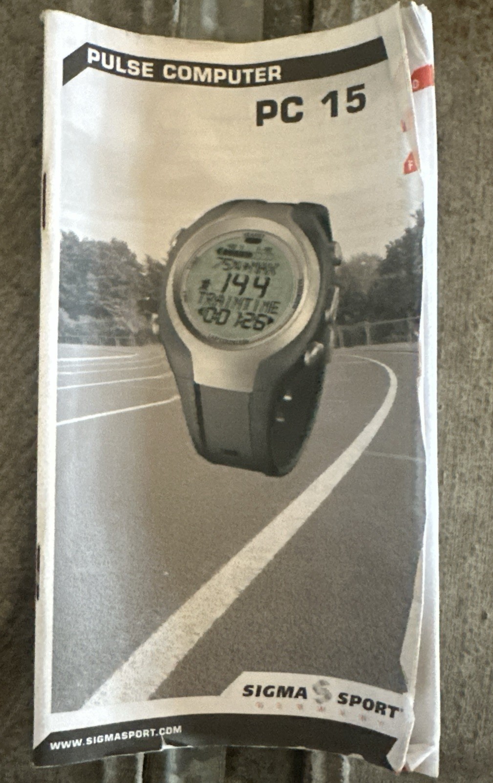 Sigma Sport Germany PC 15 Pulse Computer Watch New