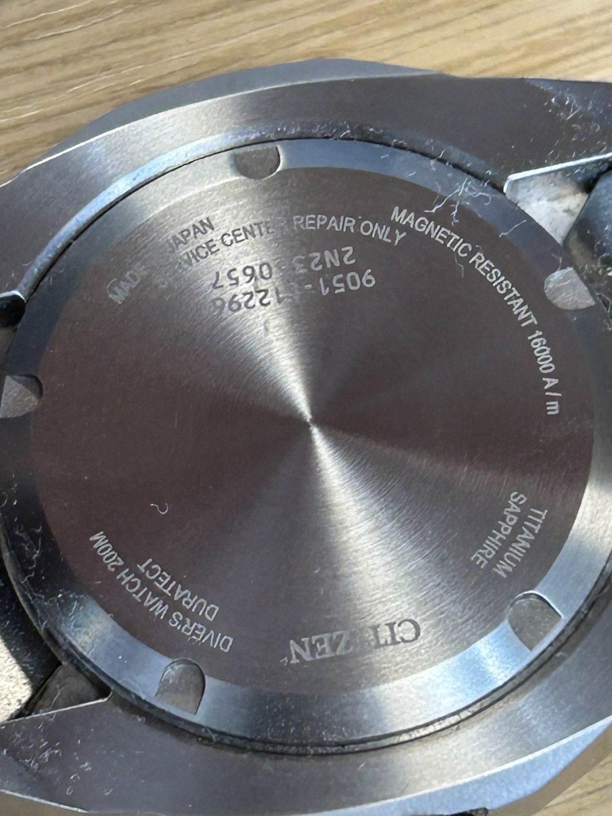 Citizen Promaster Automatic Super Titanium Bracelet Watch NB6004-83E
