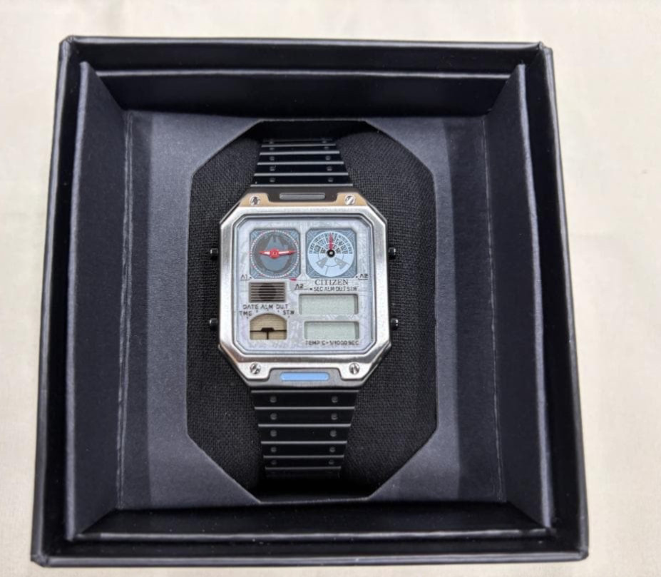 CITIZEN Thermo Sensor Star Wars Millennium Falcon Limited Watch JG2146-53H