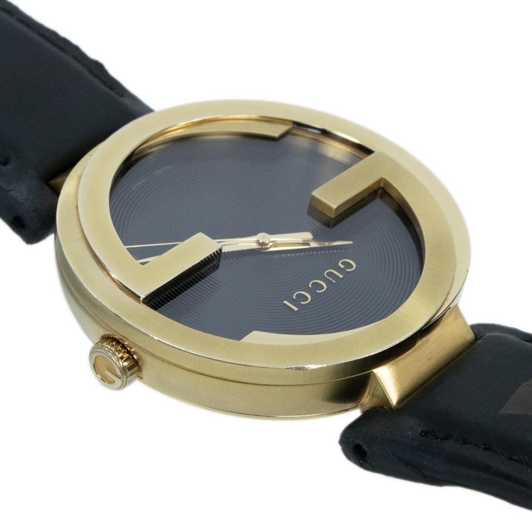 Gucci Interlocking Grammy Special Edition Black Men’s Quartz Watch Japan 0711977