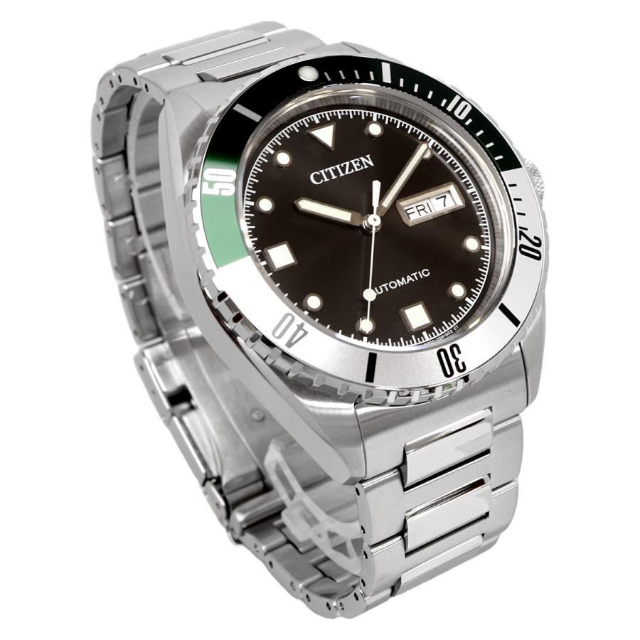 Citizen NH7531-50E Automatic Mechanical Men’s Watch Black Dial Stainless Steel