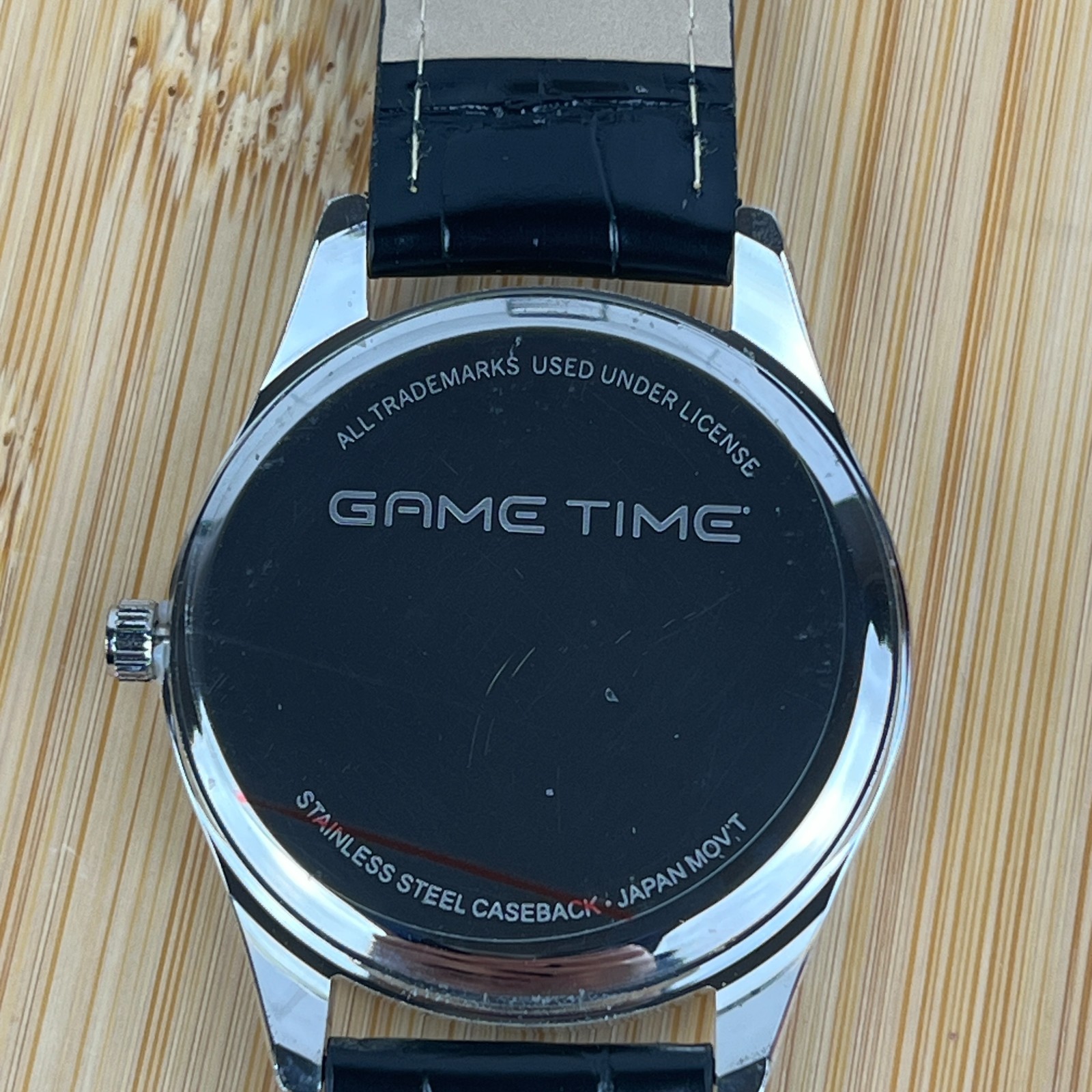NEW Game Time Smithsonian Silverback Gorilla Men’s Black Wristwatch Watch