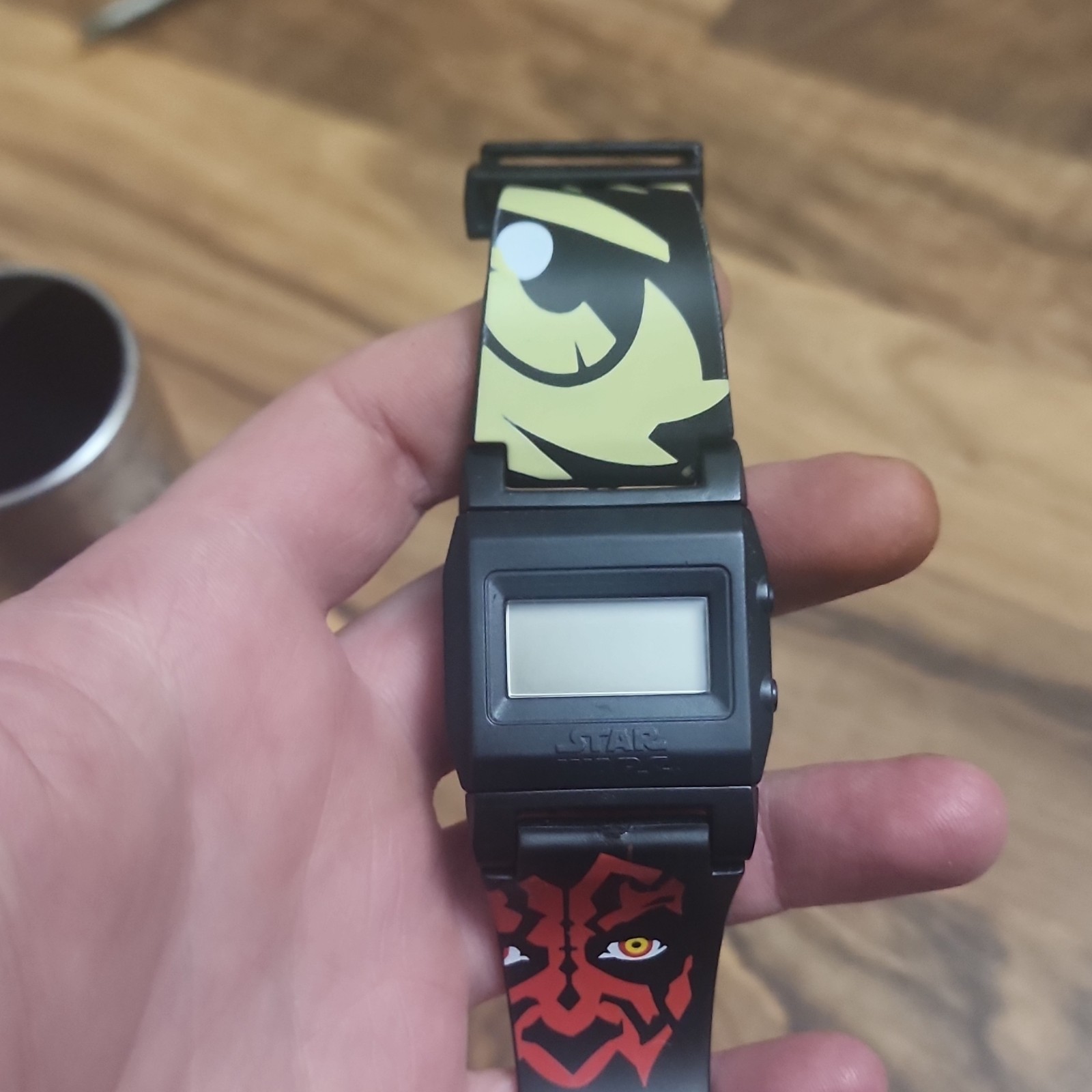 Star Wars Episode I Phantom Menace Digital Quartz Wristwatch Darth Maul Cartoon