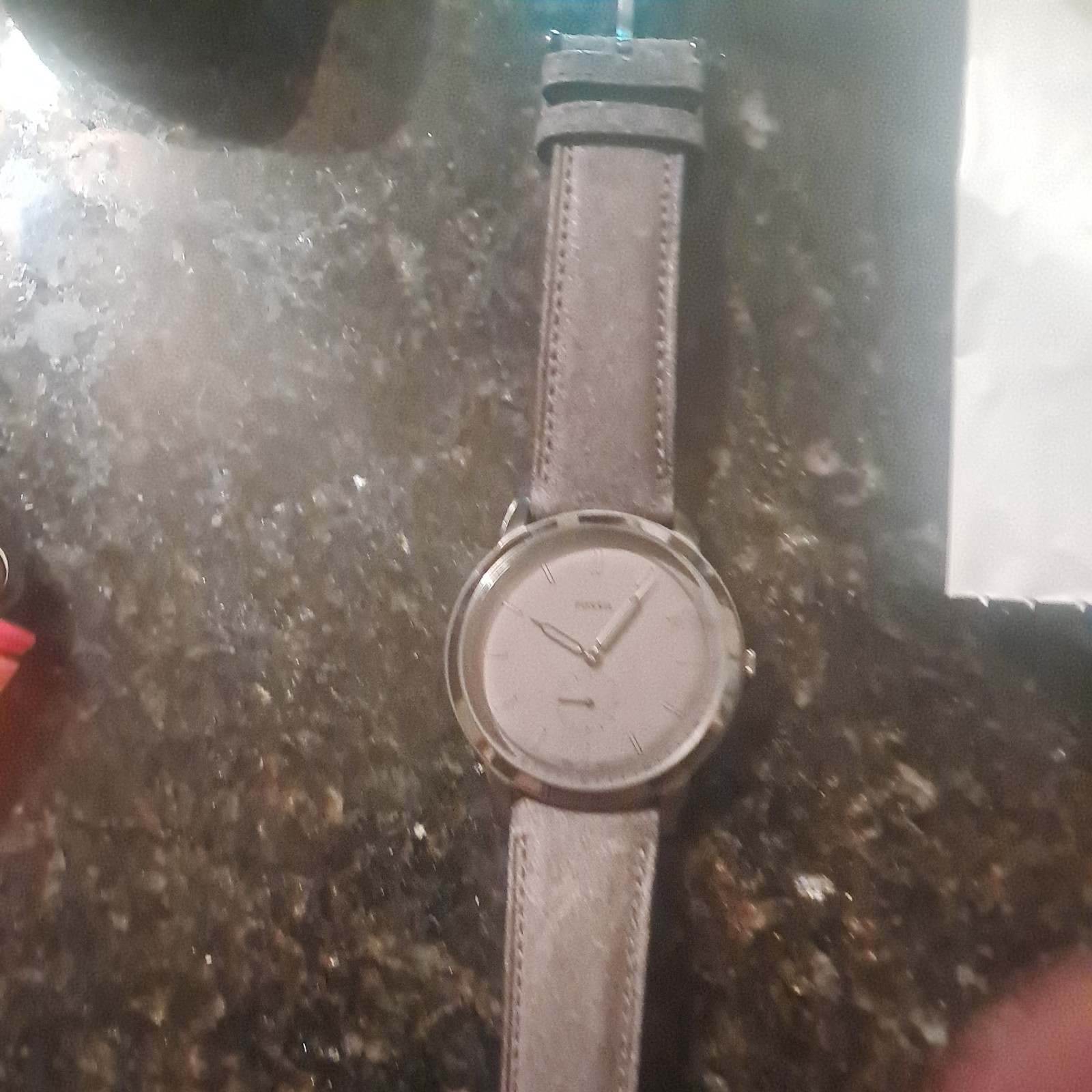 Fossil Watch Light Grey Perfect Condition Never Worn No Box