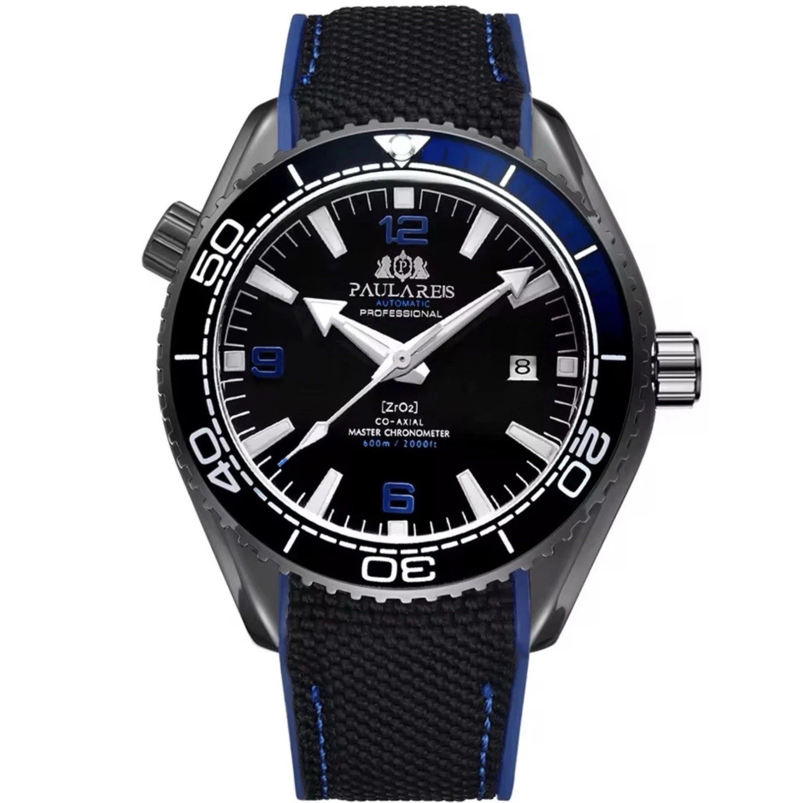 PAULAREIS Casual Waterproof Men’s Watch Luminous Automatic Mechanical Great Gift