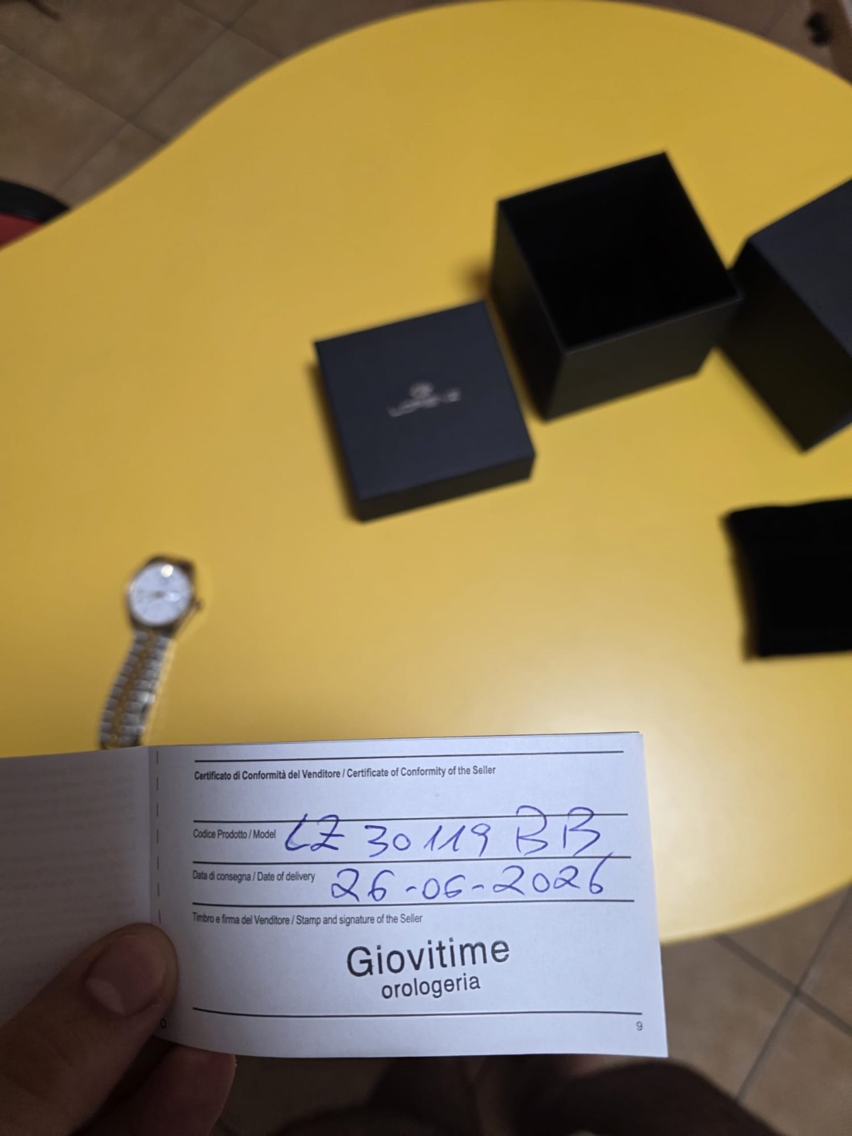 lorenz watch model geneva