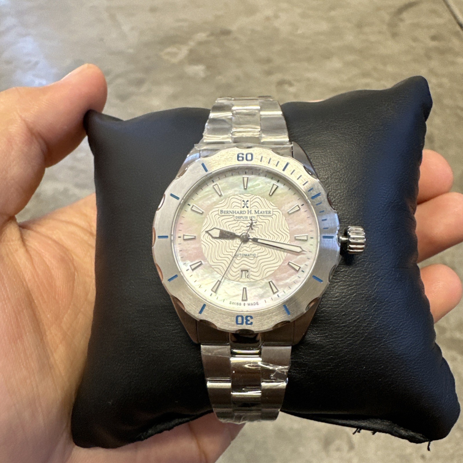 Bernhard H. Mayer Ballad Automatic Sapphire Limited Edition Ladies Watch BH04/CW