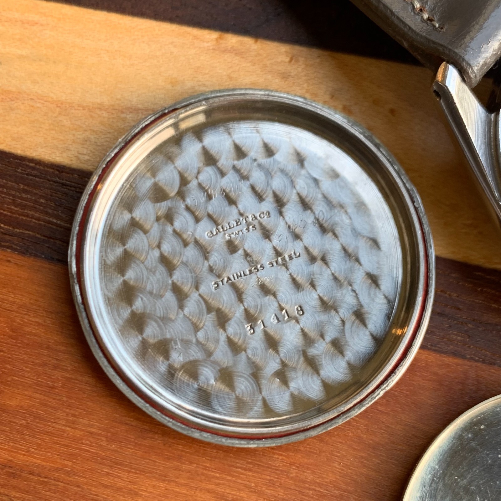 Vintage Gallet Multichron 30 – Stainless Steel 36mm Waterproof Chronograph