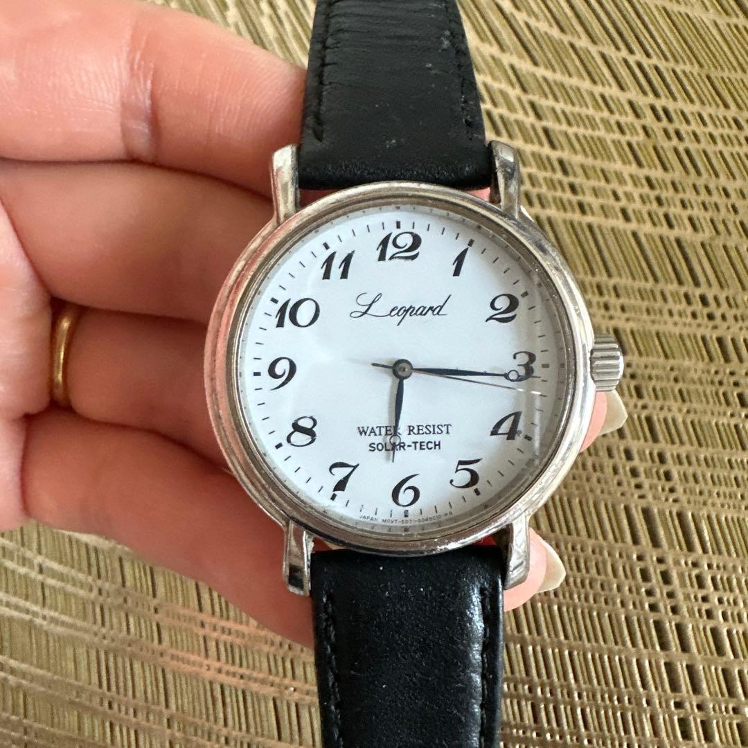 [Working Condition] Citizen Leopard Solar Tech Watch, White Dial, Classic